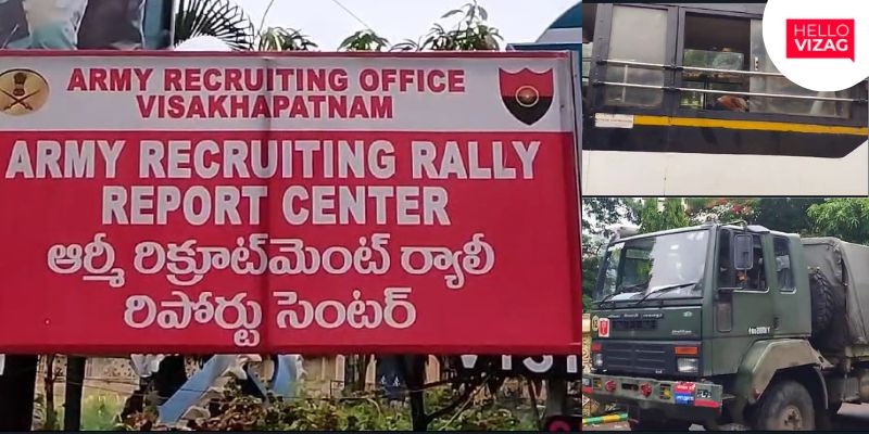 Large-Scale Army Recruitment Rally Begins Today at Visakhapatnam Port Stadium