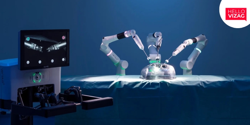 Launch of India's First 4th Gen DaVinci Robot for Advanced Surgeries, Hyderabad had one such robot, and now Vizag's Medicover Hospital joins the league.