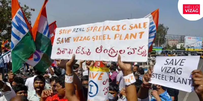 Massive Padayatra Marks 1,116 Days of Protest Against Privatisation of Visakhapatnam Steel Plant