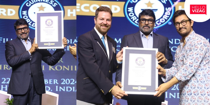 Mega Star Chiranjeevi Enters Guinness World Records