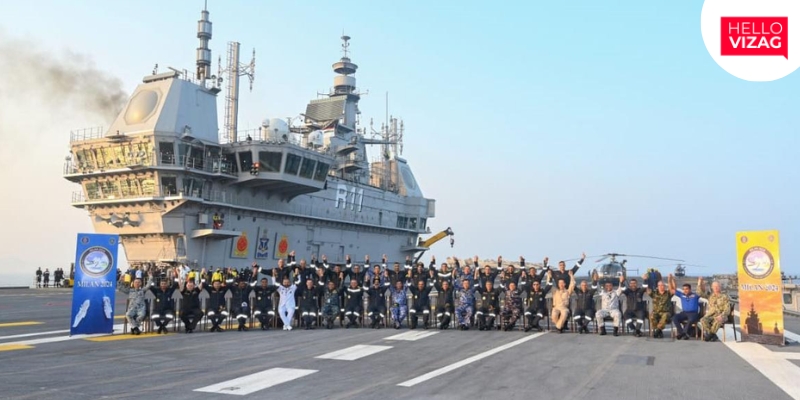 MILAN-2024 Concludes with Spectacular Ceremony Onboard INS Vikrant
