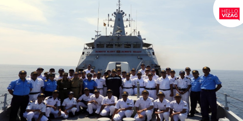 Naval Adventure: 59 NCC Cadets Embark on INS Gharial for Sea Attachment