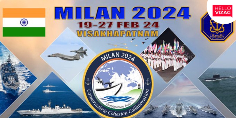 Navies from 50 Nations Ready for Mega Sea Showdown at "Milan 2024" in Vizag