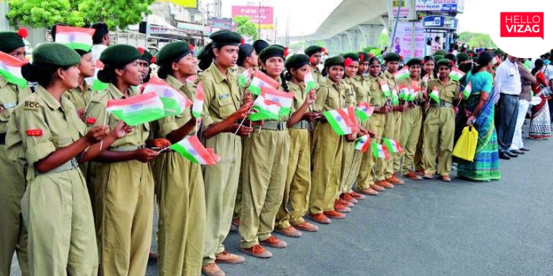 NCC Cadets Set Out on Araku Valley Trek