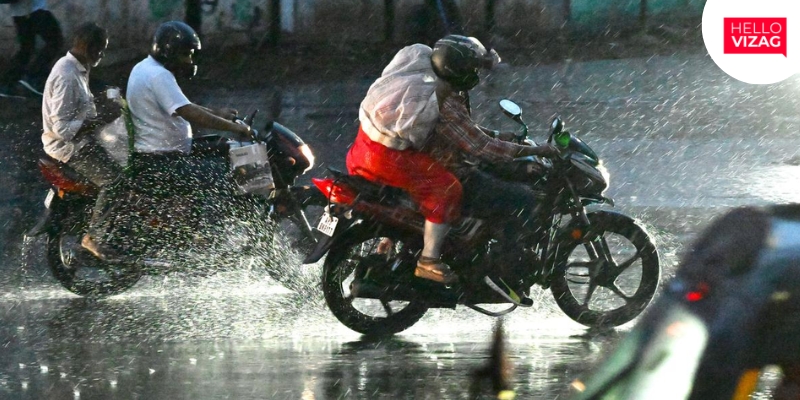North Coastal Andhra Pradesh Hit by Moderate to Heavy Rains