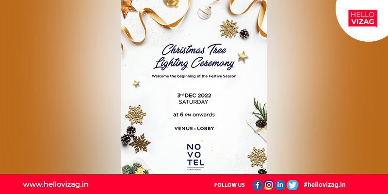 Novotel Visakhapatnam Varun Beach to host a Christmas Tree Lighting Ceremony