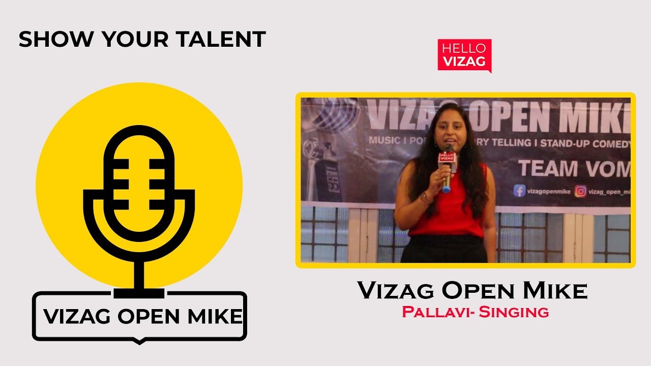 Pallavi | Singing | Vizag Open Mic | Hello Vizag