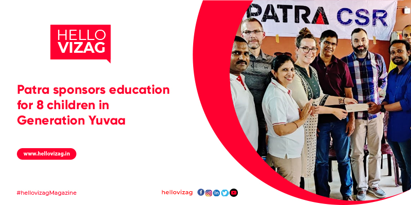 Patra sponsors education for 8 children in Generation Yuvaa