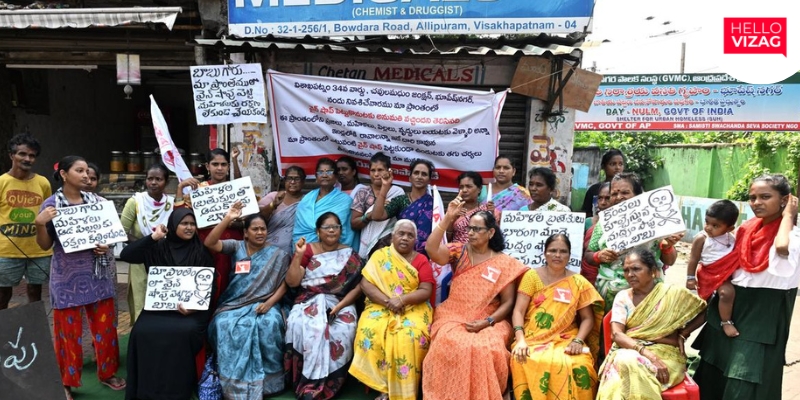 Protests Erupt Over Placement of Liquor Shops in Visakhapatnam