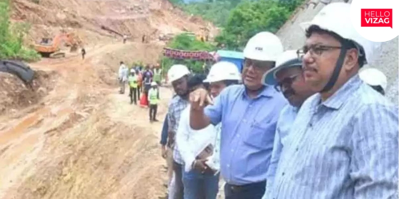 Rapid Progress in Tunnel Construction on Visakhapatnam's KK Line