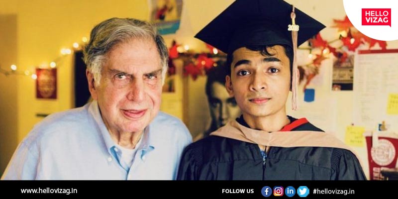 Ratan Tata's assistant is a 20-year-old? Yes, you heard it right.
