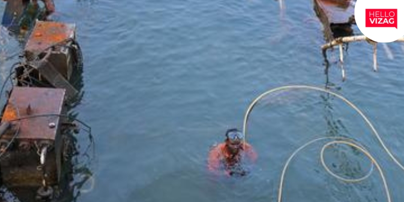 Removal of Sunken Trawlers and Boats at Fishing Harbour – Visakhapatnam Port