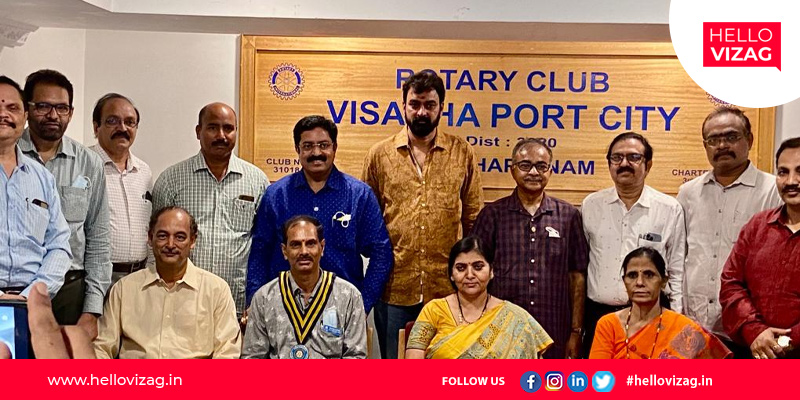 Rotary Club Visakha Port city donated Maruthi Van to Rotary Blood Bank