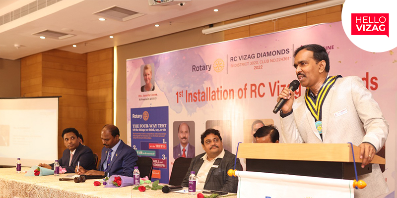 Rotary Vizag Diamonds New Club Inauguration in Visakhapatnam