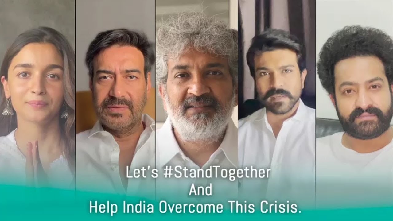 RRR Movie Team Corona Awareness and Vaccination Appeal Video | #StandTogether​ | Hello Vizag