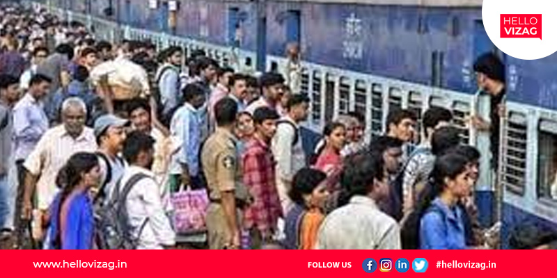 Sankranti Special Trains will run from Visakhapatnam to clear the extra rush