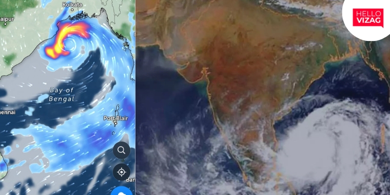 Strong Winds Expected Along Visakhapatnam, Vizianagaram, and Srikakulam Coastlines