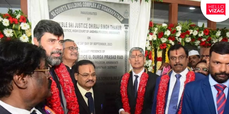 Ten Courts Building Complex Inaugurated in Visakhapatnam