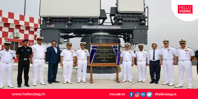 The Precision Approach Radar at INS Dega was inaugurated yesterday