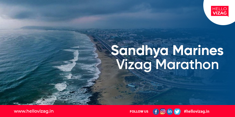 The Sandhya Marines Vizag Marathon was officially launched on September 7th