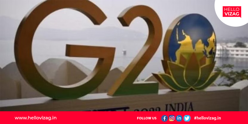 Three G20 conferences are scheduled to be held in Vizag      