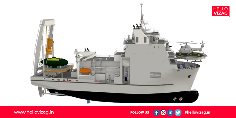 Today, the Hindustan Shipyard Ltd., Visakhapatnam will launch two diving support vessels for the Indian Navy