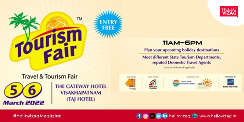 Tourism Fair 2022 to be held in Visakhapatnam
