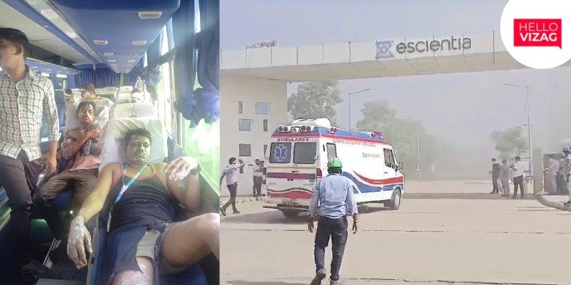 Tragic Reactor Explosion in Achyutapuram SEZ Leaves Many Injured