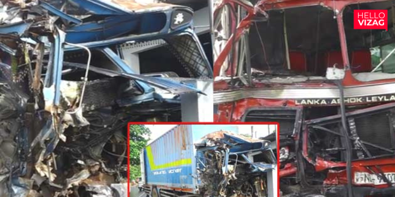 Tragic Road Accident in Gajuwaka: Lorry Crashes Into Xerox Shop, 1 Killed