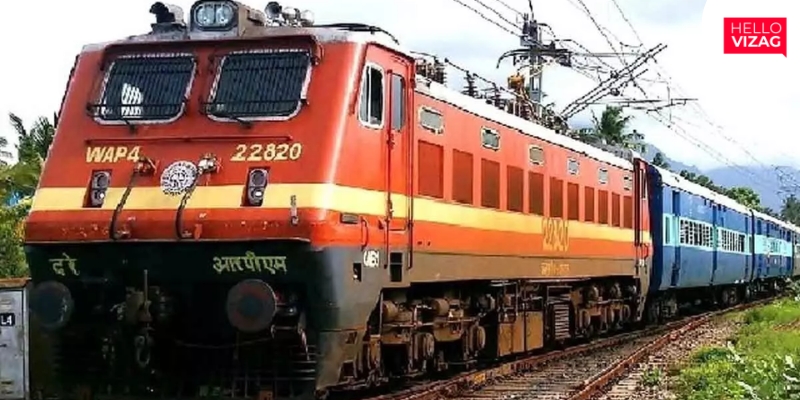 Train Services Disrupted Due to Heavy Rains in Visakhapatnam