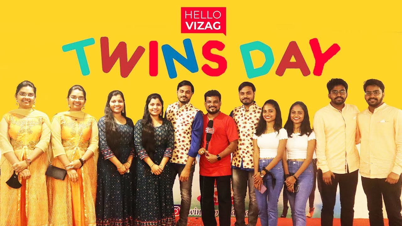 Twins day festival || 30 Twin Pairs || Vizag Twins