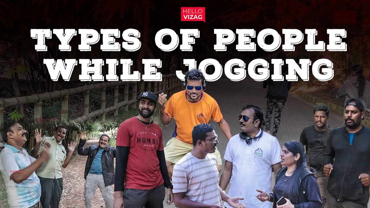 Types of People While Jogging | Funny Video | HelloVizag