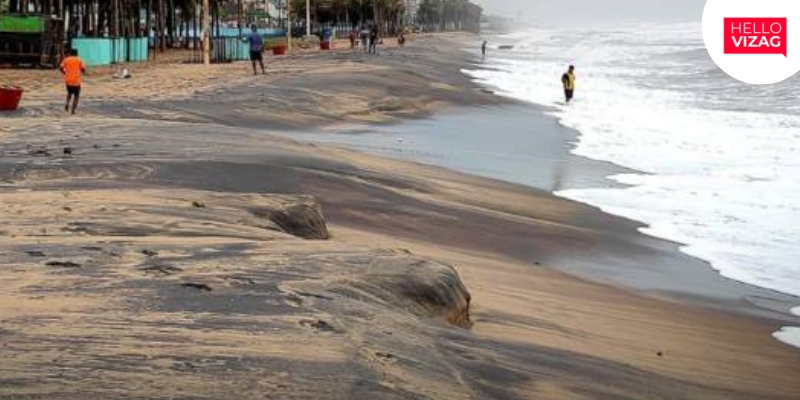 Understanding the Black Sand at Visakhapatnam Beach