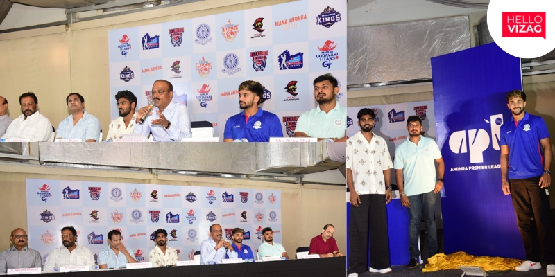 Unveiling of the New Logo and Anthem for Andhra Premier League (APL) - Our Andhra, Our APL
