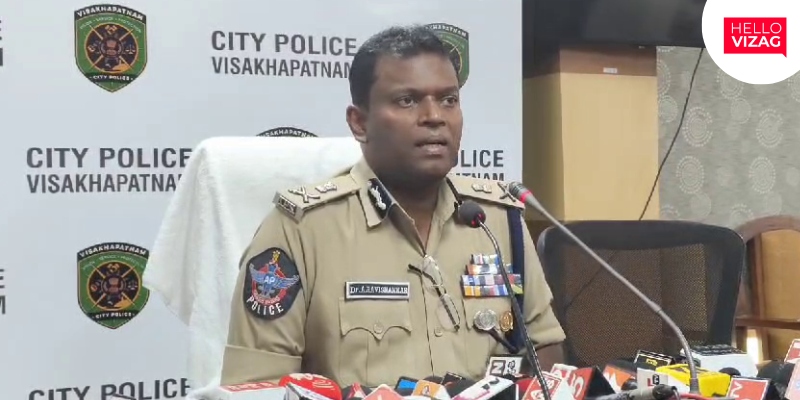 Update from CP Ravi Shankar: Visakha Narcotics Investigation