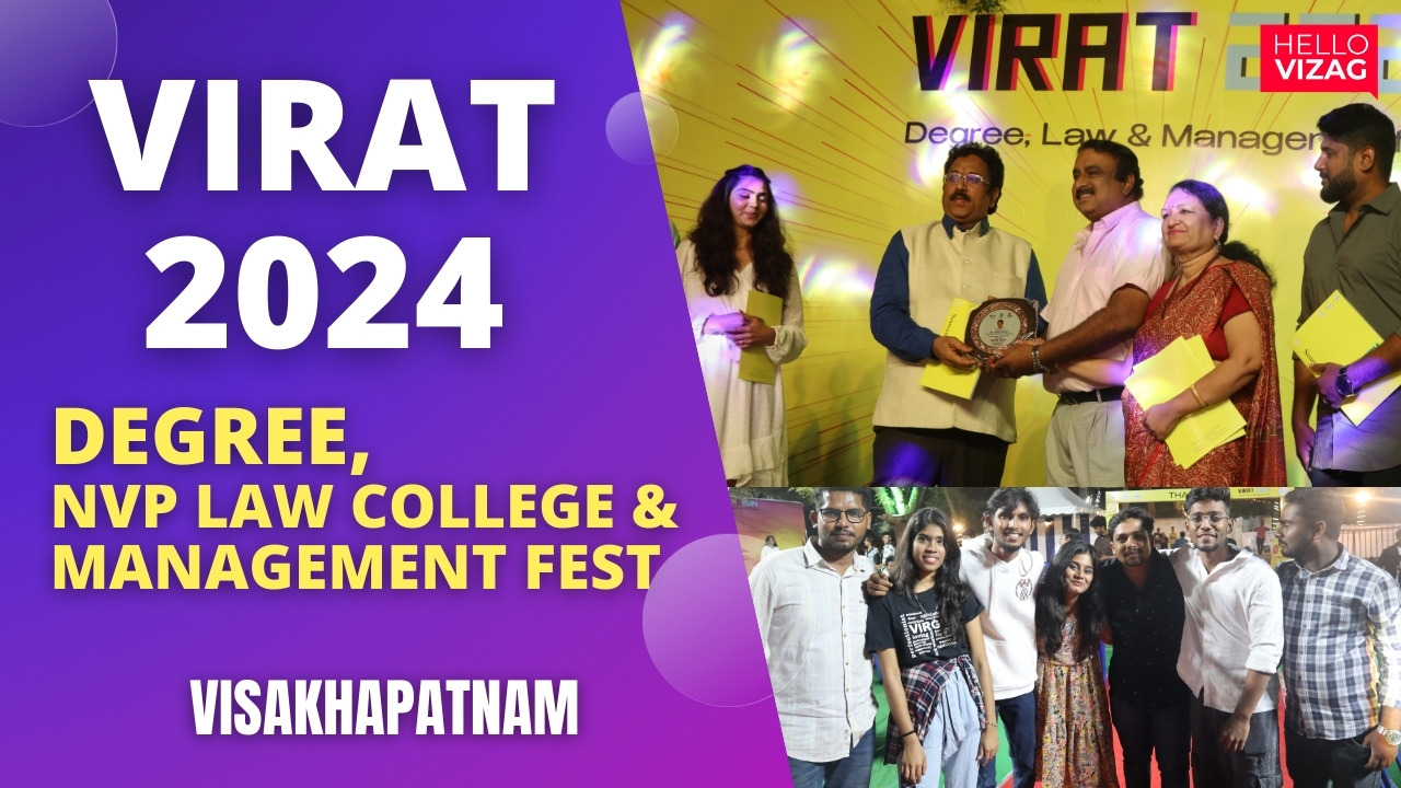 VIRAT FEST 2024, NVP LAW COLLEGE, VISAKHAPATNAM, HELLO VIZAG