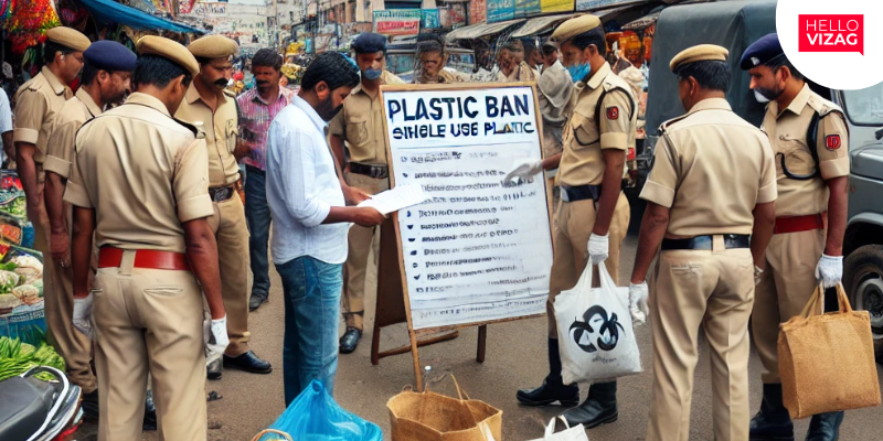 Visakhapatnam Authorities Intensify Enforcement of Single-Use Plastic Ban to Safeguard Environment