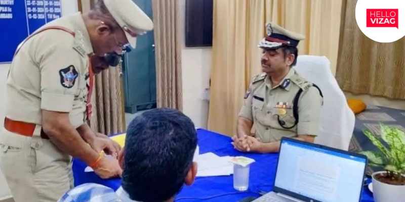 Visakhapatnam CP Takes Strict Action Against Corruption: 2 SIs, 2 Home Guards Suspended