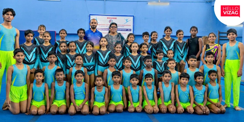 Visakhapatnam Gymnastics Team Prepares for State Championship