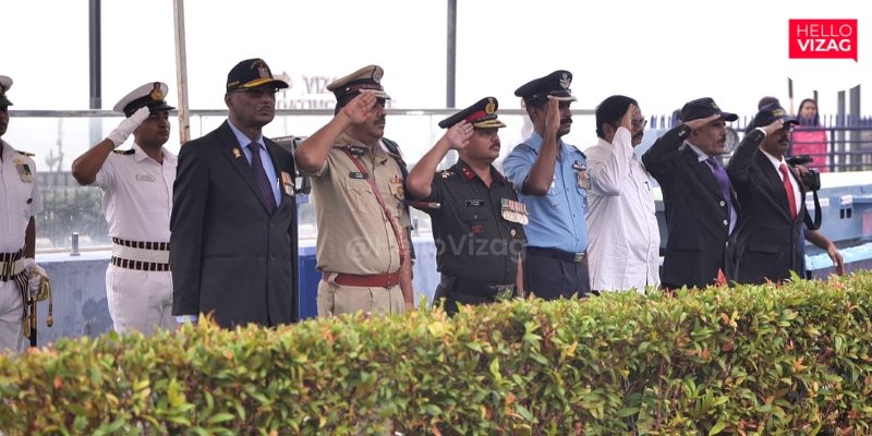 Visakhapatnam Pays Tribute to Kargil War Heroes on Vijay Diwas