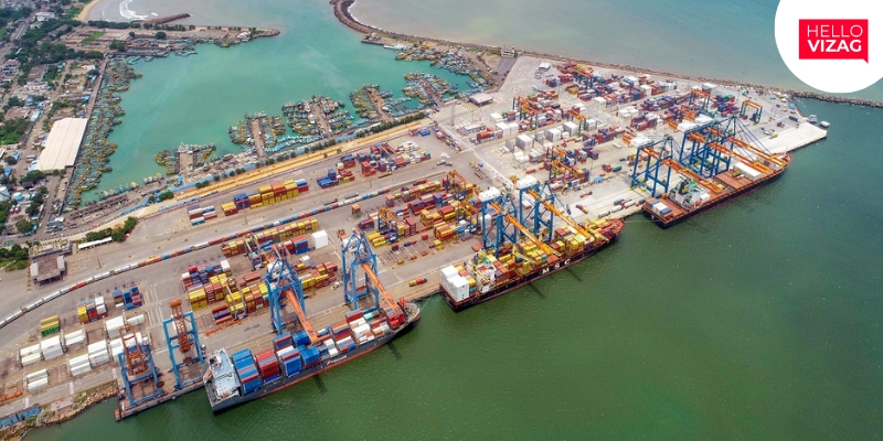 Visakhapatnam Port Authority Breaks Records with 80 MMTPA Cargo Handling
