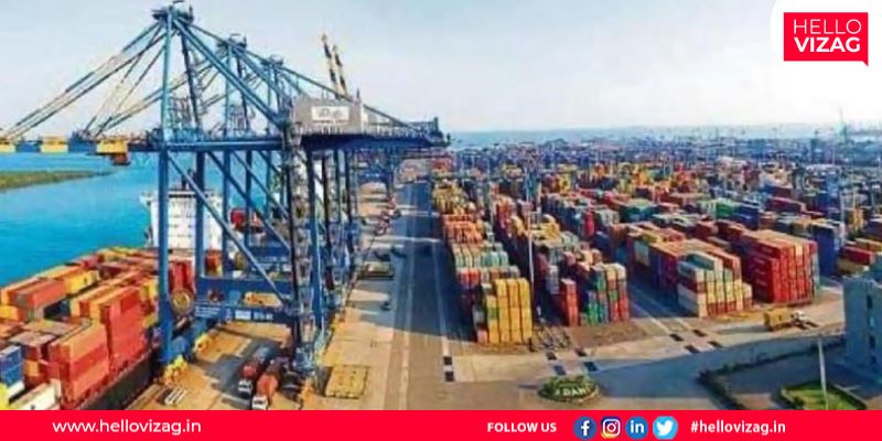 Visakhapatnam Port Ranked Fourth Among Major Ports and Second on the East Coast in Cargo Handling