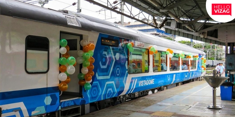 "Visakhapatnam's Araku Train to Get Extra Vistadome Coach for Weekend Rush"