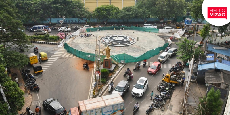 Visakhapatnam's Junction Beautification Project Sparks Controversy