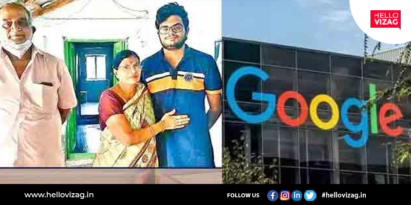 Vizag boy offered a whopping salary of Rs. 47.50 lakhs package by Google