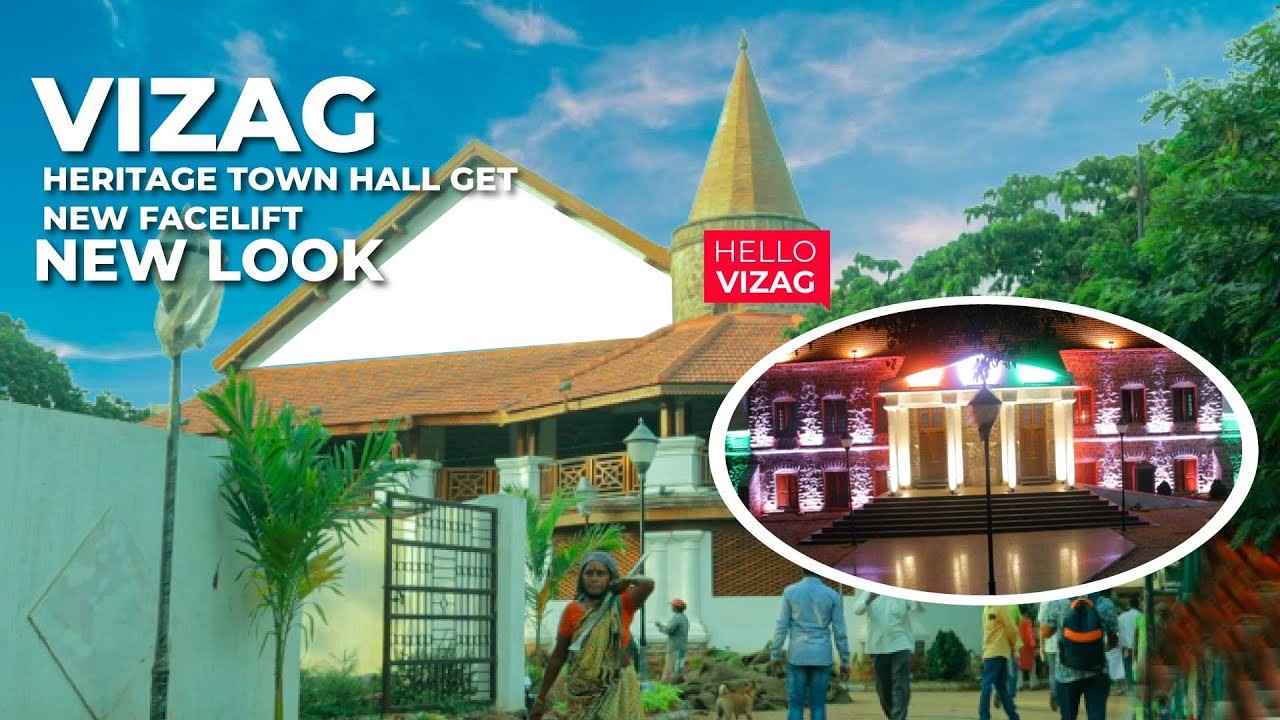 Vizag Heritage Town Hall Get New Facelift & Tourist Attraction | Hello Talks | HelloVizag