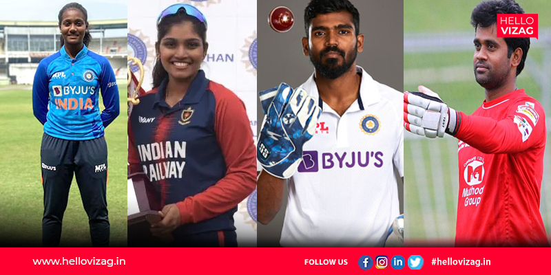 Vizag Men's and Women's Cricketers Who Made it to the Indian Team