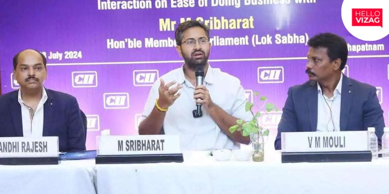 Vizag MP Pledges to Generate 1 Lakh Jobs Amidst CII Dialogue