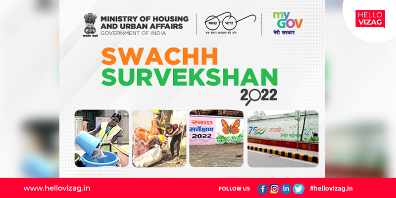 Vizag ranks first in citizen feedback for the Swachh Survekshan Survey 2022