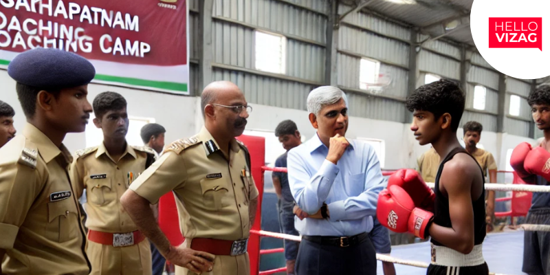 Waltair DRM Engages with Boxers at Visakhapatnam Coaching Camp